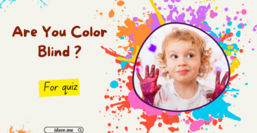 Are You Color Blind test