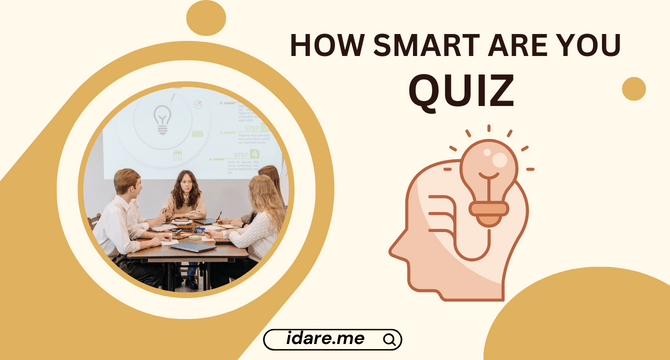 how smart are you quiz