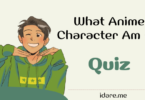 What Anime Character Am I ? Quiz