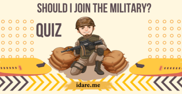 Should I Join The Military? Quiz