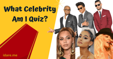 What Celebrity Am I Quiz?