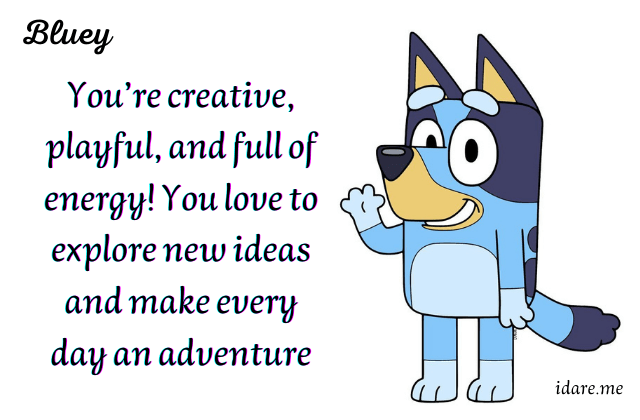 Which Bluey Character Are You?