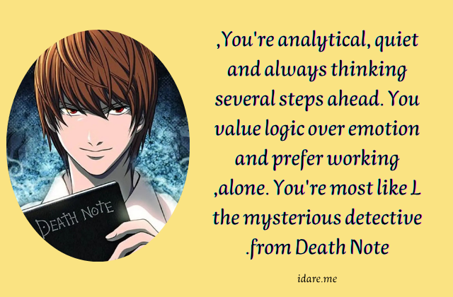 π What Anime Character Am I? Quiz