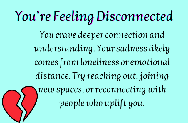 π Why Am I Sad? Quiz