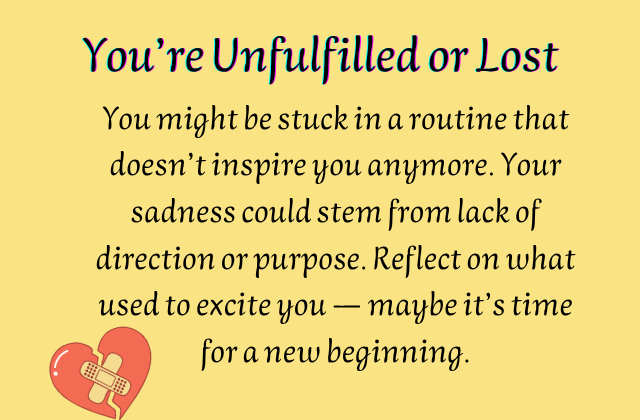 π Why Am I Sad? Quiz